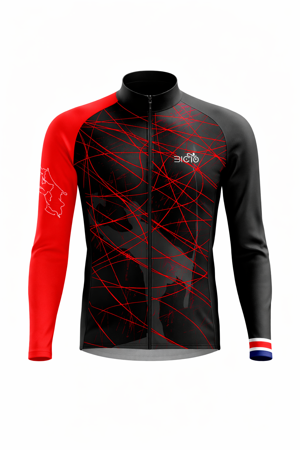 Jersey Pro Rojo-Negro