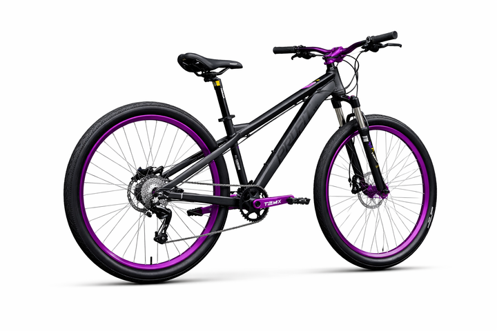 Bicicleta Stunt Freak negra 1x8