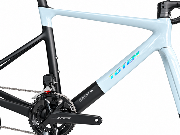 Bicicleta Ruta Totem Click CF 01