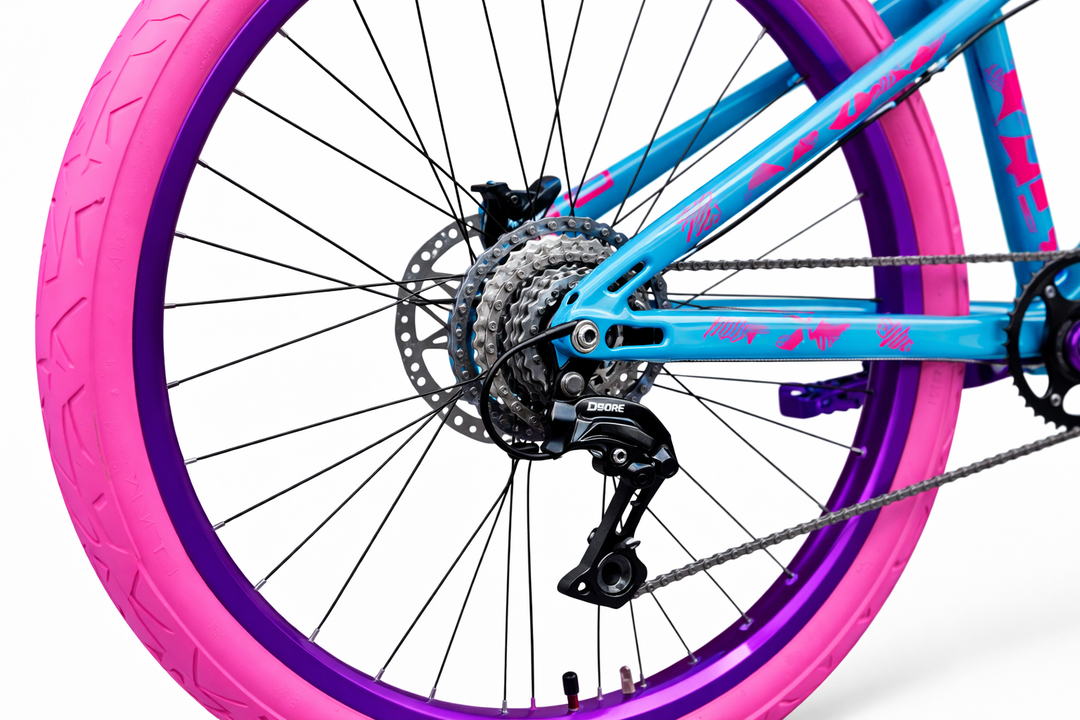 Bicilceta Stunt muck celeste 1x9